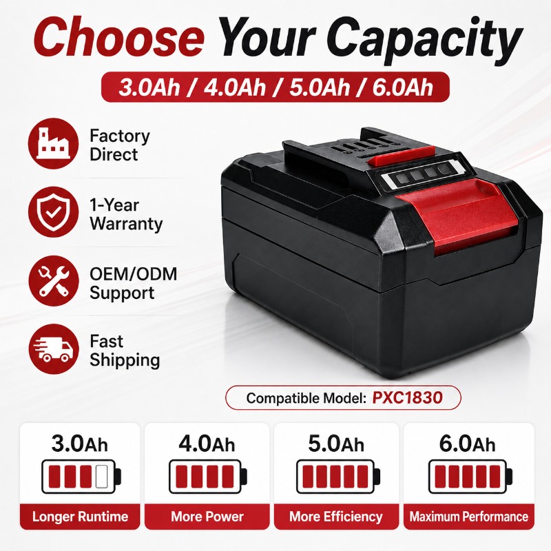 Vervangende 18V 5.0Ah Li-ion a - Power Xchange Tools recensie en prijs